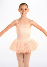 Robe Tutu pour filles Bloch Desdemona Rose Principal [Rose]