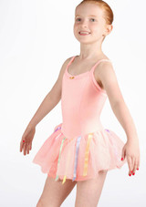 Robe Tutu pour filles Mirella Ruban Rose Principal [Rose]