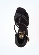 Chaussures de Danse salsa et tango Supadance Libby - 7,5cm Noir Dessous [Noir]