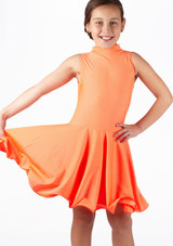 Robe danse de latine pour filles Move Dance Adrina Principal [Vert Clair]