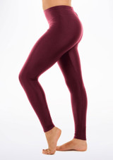 Legging brillant Alegra Bordeaux Principal [Rouge]