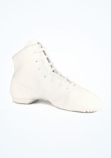 Bottines de jazz Merlet Galaxy - bi-semelle Principal 2 [Blanc]