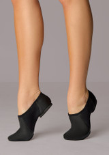 Chaussons de jazz Move Dance Illusion - noir Noir Front [Noir]