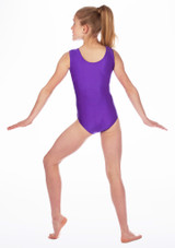 Justaucorps de gymnastique sans manches pour filles Alegra Ginnie Violet 2 [Violet]