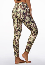 Legging de danse camouflage So Danca Vert Clair Arrière [Vert Clair]