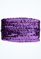 Sequins élastiques - 19 mm x 10 m Violet Avant [Violet]
