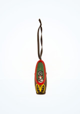 Ornament pointe Casse-noisette avec cristaux Swarovski Capezio Multicolore Avant 2 [Multicolore]