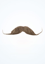 Moustache aristocrate Gris Avant [Gris]