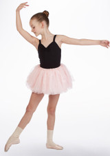 Jupe tutu pour filles Bloch Kai Rose Avant 2 [Rose]