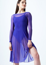Robe lyrique a manches longues Dione Move Dance Noir avant. [Noir]