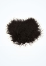 Plumes marabou - 20 pièces Noir Principal 2 [Noir]