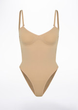 Body sans couture slip Bloch Fauve Avant [Fauve]
