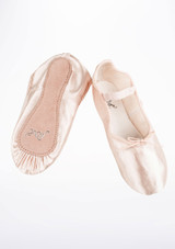 Demi Pointes en Satin Move - Semelle Pleine Rose Jabot [Rose]