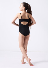 Justaucorps à bretelles pour filles Move Dance Ranee Noir Arrière 2 [Noir]