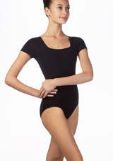 Justaucorps encolure carrée Move Dance Hadey Noir Avant [Noir]