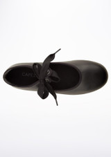 Chaussures de claquette Capezio Junior Shuffle Noir Dessous [Noir]