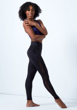 Legging croisé devant Capezio Noir Avant 2 [Noir]