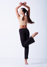 Pantalon de jazz Move Dance Robyn Noir Arrière [Noir]