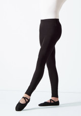 Legging de danse pour hommes Move Dance Nathan Noir Avant [Noir]