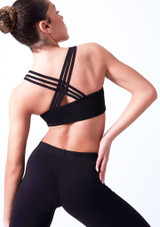 Brassière de danse Move Dance Lola Noir Arrière [Noir]