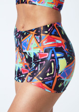 Short de danse à motifs Alegra [A motifs]
