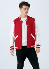 Weissman Unisex Varsity Jacket Rouge [Rouge]