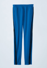 Weissman Unisex Striped Jogger Pants Bleu Royal [Bleue]