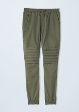 Weissman Unisex Twill Jogger Pants Khaki [Grün]