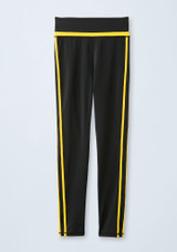 Weissman Double Stripe Leggings 2 [Noir]