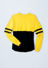 Weissman Oversized Color Block Top Jaune [Jaune]