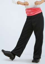 Weissman Satin Cummerbund Corail [Rose]