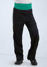 Weissman Satin Cummerbund Emeraude [Vert Clair]
