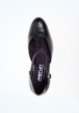 Chaussures danse de salon Merlet Brenda - 4,5cm Noir Jabot [Noir]