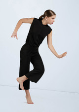 Weissman Snap Front Jumpsuit Noir [Noir]