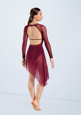 Weissman Long Sleeve Backless Leotard 2 [Schwarz]