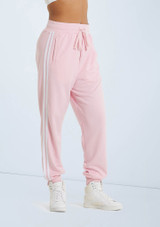 Weissman Side Stripe Track Pants Rose [Rose]