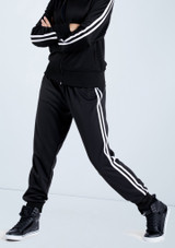 Weissman Side Stripe Track Pants Noir [Noir]