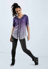 Weissman Sequin Baseball Jersey Grape [Violet]