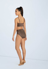 Weissman Lustre Camisole Bra Top Moka 2 [Marron]