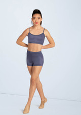 Weissman Lustre Camisole Bra Top Storm Blue [Bleue]