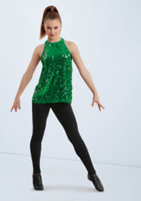 Weissman Ultra Sparkle Flyaway Tank Top [Grün]