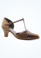 Freed Nancy Ballroom & Latin Shoe 1.65"- Bronze Bronze Principal [Bronze]