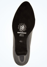 Chaussures de Danse d'Enseignement et d'Entraînement à lacets Supadance pour femmes - 5 cm Noir Dessus [Noir]