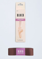 Ruban pour pointes en satin élastique Bloch - B31 Marron Principal [Marron]
