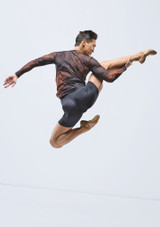 Haut à manches longues pour homme Ballet Rosa Luca Noir Arrière [Noir]