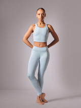 Crop top Janelle Move Dance Bleu Pale Front [Bleue]