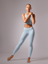 Legging Move Dance Diana Bleu Pale Front 4 [Bleue]
