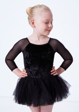 Justaucorps tutu pour filles Bloch Kelsey Noir Avant 2 [Noir]