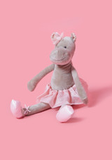 Lou Hippopotame Danseuse de Ballet Wilberry Rose Avant 2 [Rose]