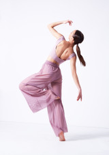 Pantalon de danse Grace en mesh Move Dance Arrière [Violet]